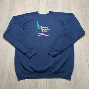Vintage UCLA University Elementary School Crewneck Sweatshirt Large USA Y2K